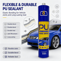 Mastic silicone PU pour le travail du bois, l'emballage et le transport