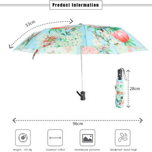 Paraguas Plegable Automático con Dibujos Animados Personalizados, Paraguas Pequeño de Seguridad para Niños, Ligero - Product Image 6