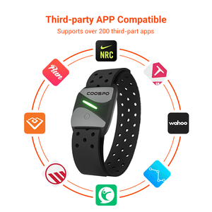 Monitor de Ritmo Cardíaco COOSPO HW807 PPG con Batería de Litio Recargable, Resistente al Agua IP67, Diseño Unisex para Correr y Ciclismo - Product Image 2