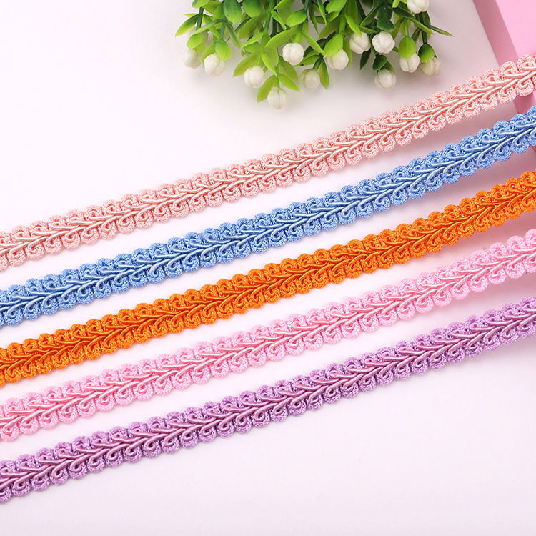 Полиэстеровая вязаная крючком кружевная отделка Одежда декоративная поделка аксессуары для шитья