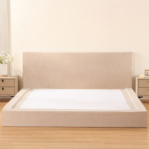 Testiera Imbottita in Schiuma ad Alta Densità Comprimibile, Montaggio a Parete, Rivestimento Lavabile, <span class=keywords><strong>Letto</strong></span> Morbido Sottovuoto - Product Image 1