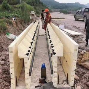 JNZ Cadre de moule préfabriqué Coffrage en <span class=keywords><strong>plastique</strong></span> et acier ABS pour la construction en béton Galerie de tuyaux de mur de soutènement coulé sur place - Product Image 5