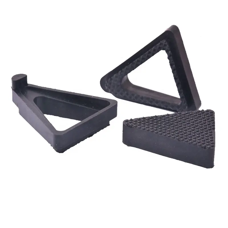 Customization triangle rubber gasket custom made flexible elastic silicon rubber isolator