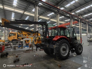 Maßgefertigter Greiferlader auf Raupenfahrwerk Montierter Radlader Holzgreifer - Product Image 5