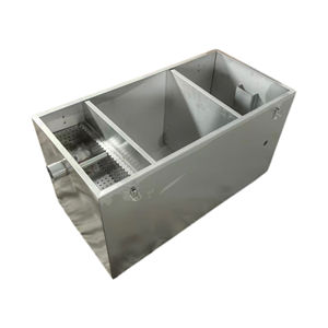 Prix usine VICTORY Équipement de protection de l'environnement en acier inoxydable Piège à graisse et séparateur huile-eau pour restaurant d'hôtel - Product Image 3