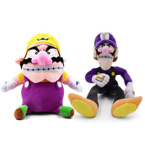 Muñecos de Peluche de la Serie Super Mario de 25 cm - Wario, <span class=keywords><strong>Waluigi</strong></span>, Bad Mario, Colección de Juguetes de Peluche de Mario Morado - Product Image 4