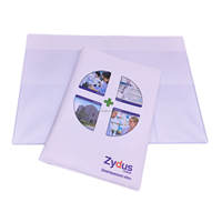 Carpeta de prescripción de PVC de plástico blando personalizada, soporte de prescripción de PVC, funda de prescripción