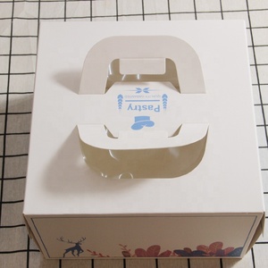 Boîte à biscuits personnalisée avec design gratuit, impression UV et vernissage, boîte à gâteau avec poignée, épaisseur 350 g/m² - Product Image 3