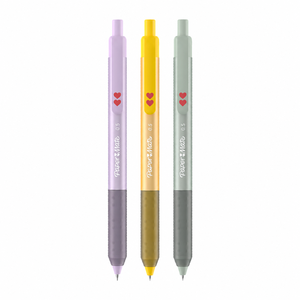 Bolígrafo de Gel <span class=keywords><strong>Paper</strong></span> <span class=keywords><strong>Mate</strong></span> Binlemay con Diseño de Frutas, Recarga Negra, Mecanismo de Empuje, 0.5 mm, Bolígrafo para Estudiantes con Agarre de Goma Suave - Product Image 1