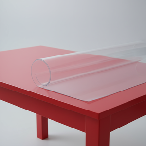 <span class=keywords><strong>Protector</strong></span> de <span class=keywords><strong>Mesa</strong></span> <span class=keywords><strong>Transparente</strong></span> Impermeable de PVC OEM, 20cm, Borde de Encaje, Mantel Enrollable para Decoración, Técnica No Tejida - Product Image 1