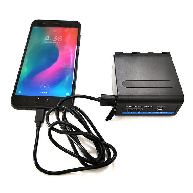 Multi-function 7.4V 8800mAh NP-F980D L Serial Battery Pack for Mobile Phone / Lamps / Monitors / Digital Cameras