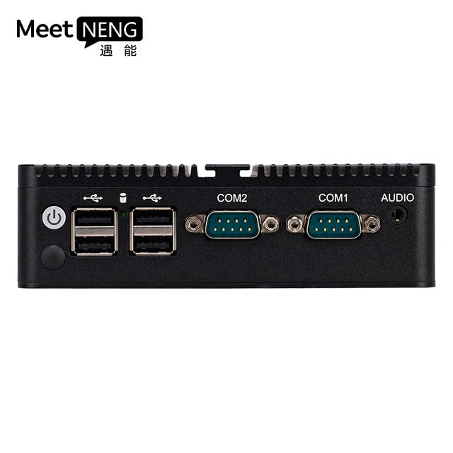 MeetNeng High Quality Customizable Mini Industrial PC Nano-Celeron with SSD HD Interface UK Plug for Hospital Use