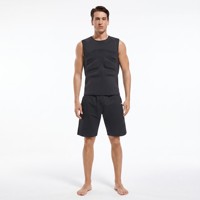 Gilet de protection pour sports nautiques pour hommes, gilet anti-choc en PVC pour le surf et le ski nautique