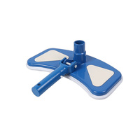 Nettoyage de la tête d'aspiration Deluxe Liner Vac pour piscine avec brosse standard pour tête d'aspiration Liner Vacuum