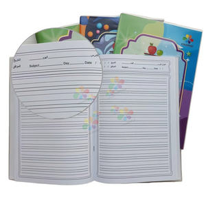 Cahier d'exercices personnalisé avec impression en gros, reliure stable, couverture en PVC, adapté à différents marchés - Product Image 5