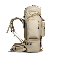 Tas Ransel Trekking Outdoor Anti Air Multifungsi Kapasitas Besar 90L untuk Mendaki Gunung, Camping, dan Hiking
