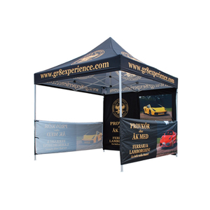 Carpa Plegable de Aluminio para Eventos y Ferias Comerciales al Aire Libre <span class=keywords><strong>ASD</strong></span> 2025, 3x3m, Tipo Pagoda, con Toldo y Gazebo de Oxford 600D - Product Image 3