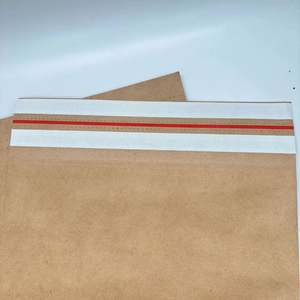 Custom LOGO Kraft Mailer Brown Mailing <b>Bag</b> Biodegradable Paper Mailing <b>Bag</b> for <b>Clothing</b> Polymailer S M L Shipping <b>Bags</b> - Product Image 2