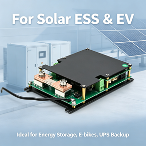 Balanceador Activo Inteligente BMS 96S 128S 256S 48V 400V 1024V hasta 600A Maestro Esclavo Alta Tensión ESS GPS BT RS485 CAN LiFePO4 Auto - Product Image 1