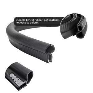 Junta de Sellado para Automóviles con Goma EPDM, <span class=keywords><strong>Protector</strong></span> de Bordes para Puertas de Automóviles/Camiones/Barcos, Compatible con Bordes de 1/16 a 2/25 Pulgadas - Product Image 3