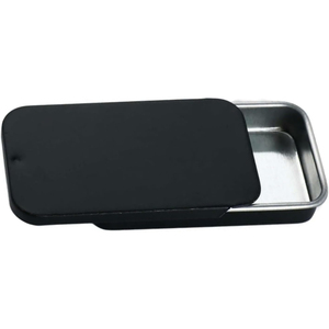 80x34x11mm Slide Top Lid Metal Jewelry Box Rectangle <b>Mini</b> Tin Sliding Tin Box Soap Packaging - Product Image 1
