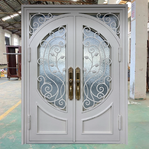 TECHTOP 절묘한 수제 철문 가정 또는 비즈니스를위한 내구성 우아한 보안 입구 프리미엄 품질의 스틸 게이트 - Product Image 2