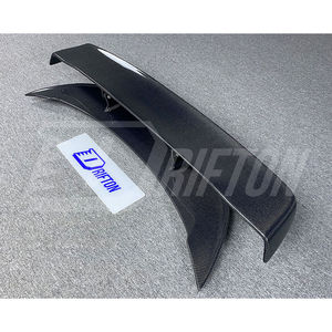สปอยเลอร์หลังคาร์บอนไฟเบอร์แบบเดี่ยวทรง GT ลายทอ 3K/6K/12K สำหรับ Nissan 370Z GT Wing - Product Image 1