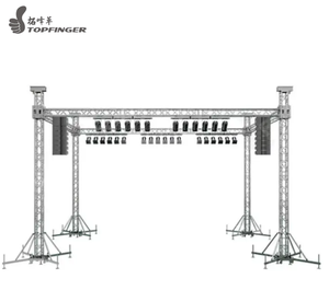 TUV Certified Event Truss for Floor & Roof Lighting Aluminum Roof for Stage Truss Displays for Events & <b>Parties</b> - Product Image 1