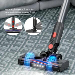 Aspirateur Balai Portable Sans Fil pour Poils d'Animaux Sols Durs, Appareil Ménager avec Moteur sans Balais, Filtre HEPA, Alimentation par Batterie - Product Image 3