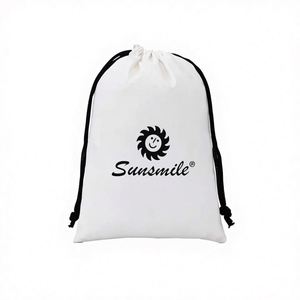 Bolsa de Cordón Personalizada con Logotipo, Bolsa Suave de Cuero Sintético PU, Almacenamiento Portátil para Gafas, Modelo Zhejiang 1222 - Product Image 1