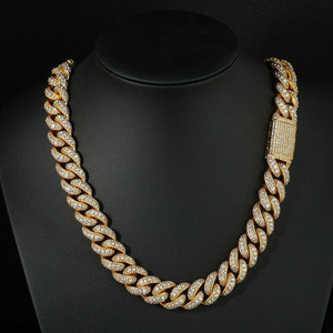 Wholesale Custom Length GRA VVS1 Moissanite Iced Out Cuban Link <b>Chain</b> Necklace 925 Silver Hip Hop Pass <b>Diamond</b> Tester <b>Men</b> Gift - Product Image 1