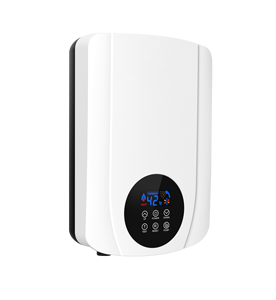 Calentador de Agua Eléctrico Instantáneo sin Tanque de 5000W con Temperatura Estable, Pantalla Táctil Inteligente, Bomba de Presión, ELCB y Protección contra Fugas y Quemaduras en Seco - Product Image 3