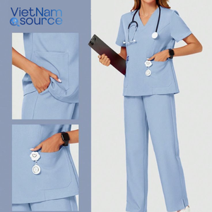 Hôtel, Spa Beauté, Salon-Uniforme unisexe personnalisé par VietNam Source Manufactory-Uniforme de nouveau style pour les femmes professionnelles - Product Image 2
