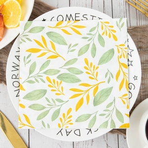 Biểu tượng tùy chỉnh in ấn dùng một lần Chất lượng cao khăn giấy Cocktail Khăn ăn - Product Image 1