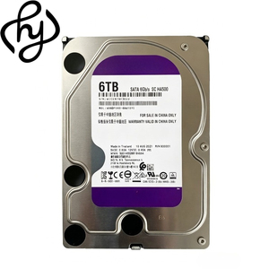 Disque dur interne WD60PURX 6 To, 3,5 pouces, SATA 6 Gb/<span class=keywords><strong>s</strong></span>, alliage d'aluminium, 7200 tr/min, cache 128 Mo pour DVR NVR - Product Image 1