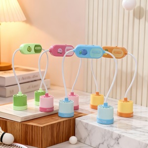 Cartoon Mechanical Plastic <b>Neck</b> Fan 6.9 in Foldable USB Charging Wall Mounted for Student Outdoor Use - Product Image 3