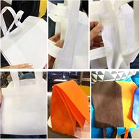 Sacs de courses réutilisables promotionnels, sacs non tissés personnalisés avec logo imprimé