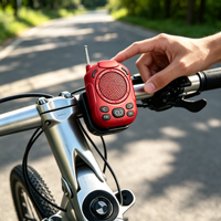 Haut-parleur portable innovant 3-en-1 pour le sport, 12 heures d'autonomie, étanche IPX6, pour le camping, les activités de plein air, les voyages, le sport, la course à pied