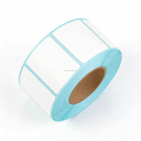 Vente flash : étiquettes d'expédition thermiques directes 60x40 mm, 4x6, autocollantes, imperméables, papier de support en verre bleu, taille personnalisée