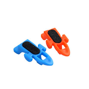 Gancho <span class=keywords><strong>keeper</strong></span> de vara de pesca, com 3 tamanhos de borracha elástica, suporte para isca de pesca, plástico fácil e ajustável, vara de pesca, gancho - Product Image 4