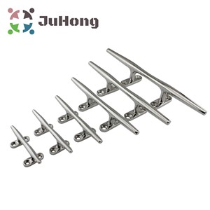 Taquet de corde Taquets de quai Quais de bateau Décor maritime Poli 316 Base ouverte en acier inoxydable Six tailles 4 <span class=keywords><strong>5</strong></span> 6 8 10 12 pouces - Product Image 1