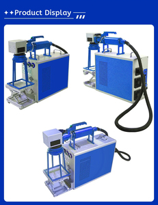 Machine de marquage laser à fibre portable 20W 30W 50W pour métaux, cuivre, acier inoxydable, gravure de bijoux, tuyaux, stylos, compatible AI/DWG/DST - Product Image 5