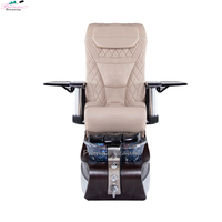 Chaise de pédicure de meubles de salon de luxe de vente chaude avec la chaise de station thermale de pédicure de la meilleure qualité de bol jet magnétique