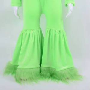 Vestido de diseño lindo para niñas de 2 a 10 años, disfraz de Papá Noel para bebés, traje de fiesta navideña para niñas. - Product Image 3