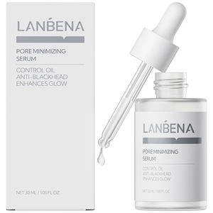 Lanbena soro facial para redução de poros, redução minimizadora de poros, encolhedor de pele, soro de reparo de poros - Product Image 1