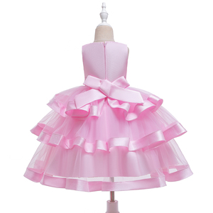 Stile elegante torta da principessa abiti da sera <span class=keywords><strong>per</strong></span> le ragazze di 10 anni di champagne abito di compleanno <span class=keywords><strong>per</strong></span> bambina festa fancy kid abiti da ballo - Product Image 6