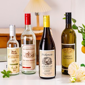 Botellas <span class=keywords><strong>de</strong></span> Vino <span class=keywords><strong>de</strong></span> Vidrio Cilíndricas Transparentes <span class=keywords><strong>de</strong></span> Primera Calidad al por Mayor, Botellas Vacías <span class=keywords><strong>de</strong></span> 750 ml, Gruesas, para Almacenamiento <span class=keywords><strong>de</strong></span> <span class=keywords><strong>Licores</strong></span> y Decoración - Product Image 1