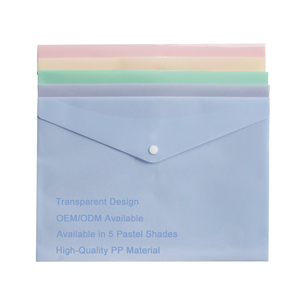 Bền pastel Poly nút phong bì không thấm nước giữ tài liệu cho văn phòng cung cấp - Product Image 1
