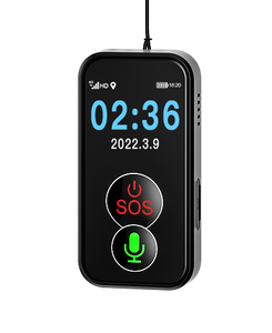 Hot Selling SOS Button <strong>GPS</strong> Mini Tracker With Screen Real <strong>Time</strong> <strong>Tracking</strong> Long Standby - Product Image 1