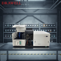 Analyseur automatique d'éléments métalliques de type flamme FAAS DW-180B, spectrophotomètre d'absorption atomique AAS avec lampe HCL